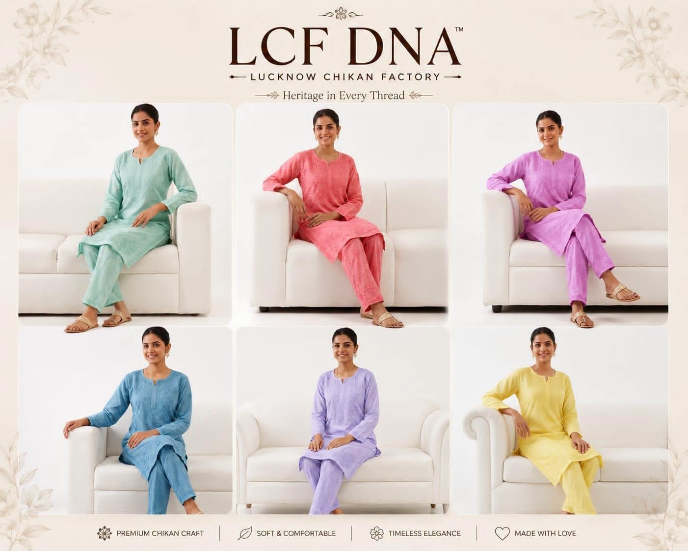 1 Lucknow Chikan Factory
